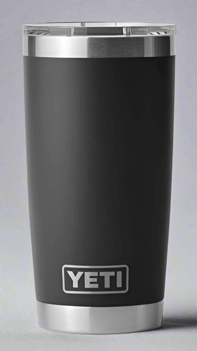 20 oz Custom Engraved YETI Tumbler with Magslider Lid